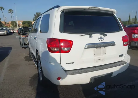 2008 Toyota Sequoia Limited 5.7L V8 из США, поврежденный, VIN 5TDBY68A58S010212